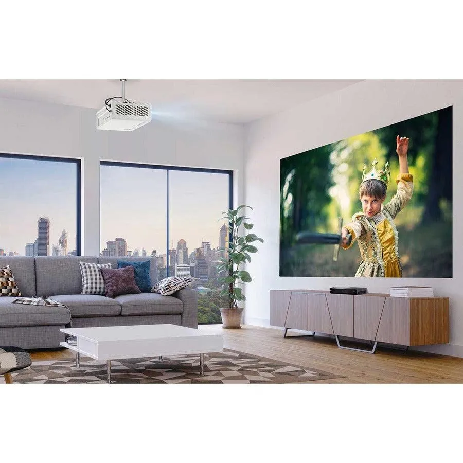 1080P Short Throw Projector With 3100 Led Lumens, Usb C, Bt Speakers And Wi-Fi