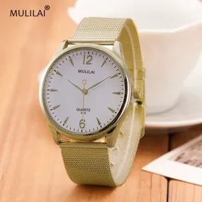 2017 New Famous Brand Silver Casual Geneva Quartz Watch Women Mesh Stainless Steel Dress Women Watches Relogio Feminino Clock