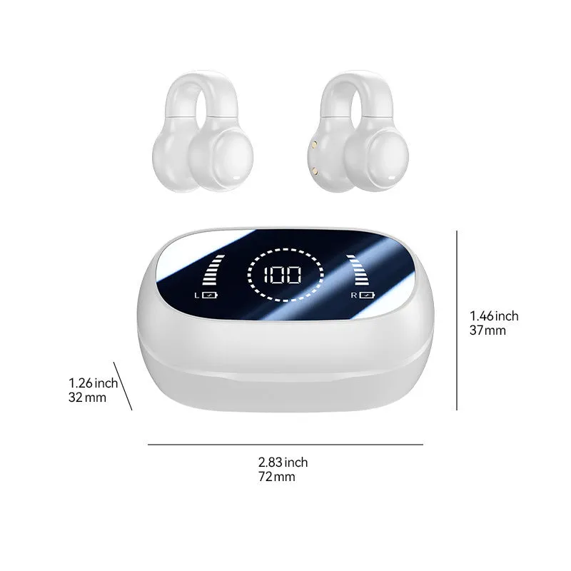 2024 New M47 Clip Ear TWS In-Ear Hi-fi Stereo Wireless Earbuds Sports Life Earphones Gaming Headset