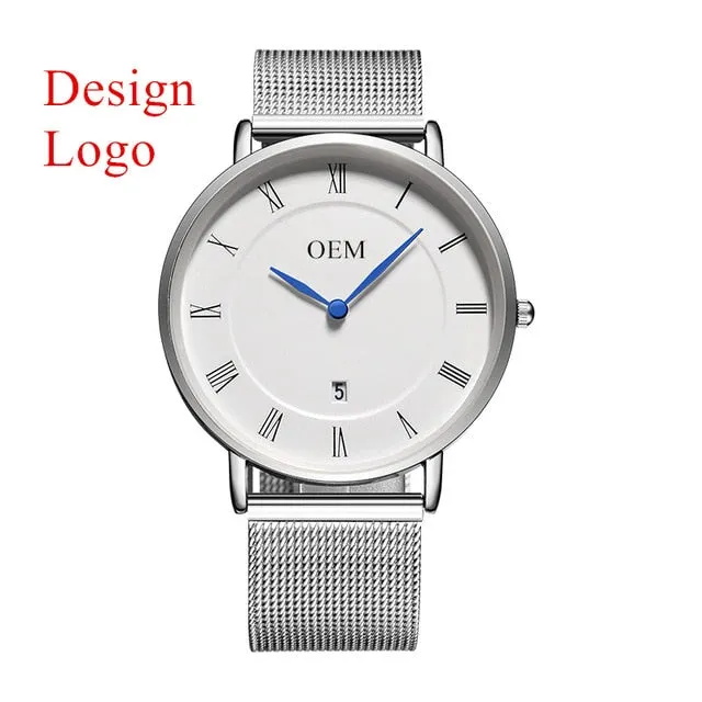 50 Piece Private Label Create Your Own Brand Personalized Brand Custom Watch Face