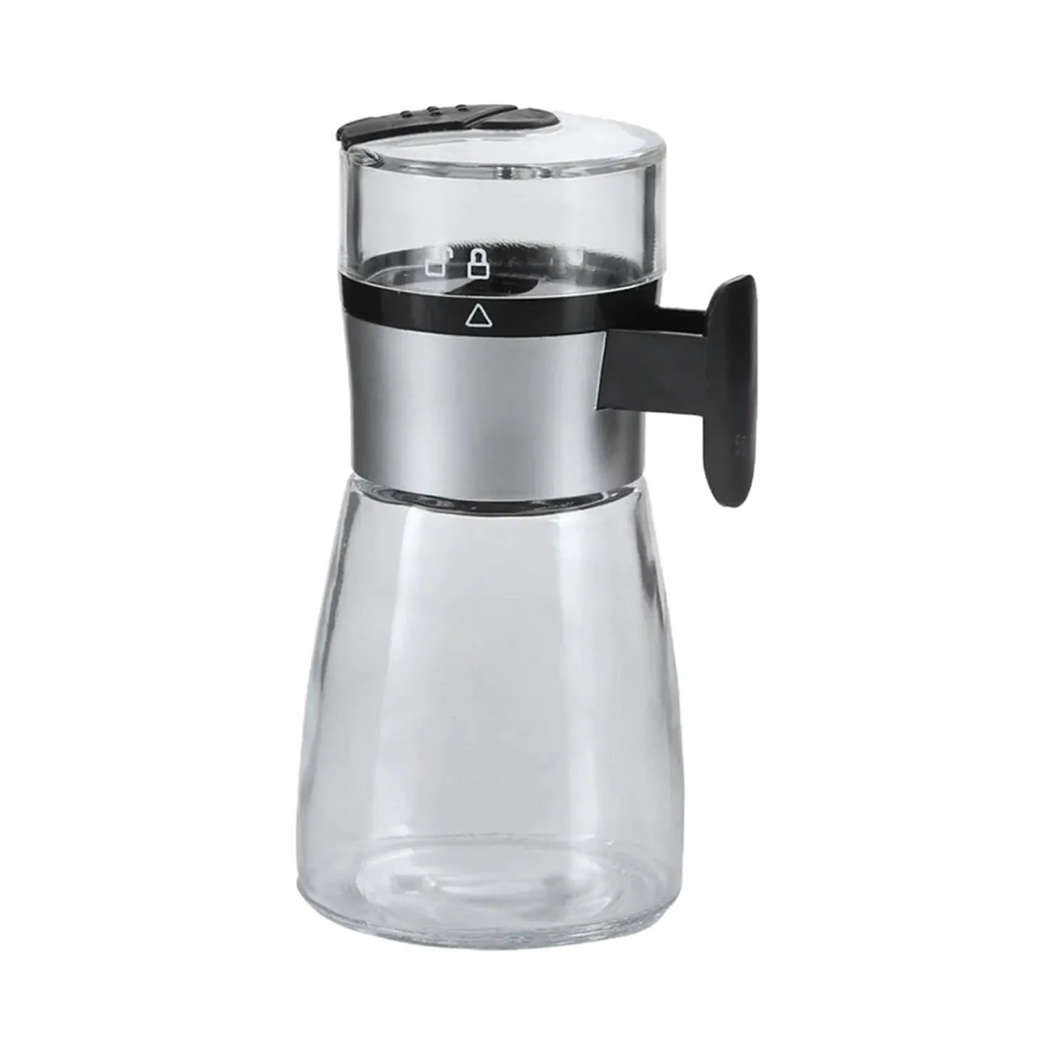 5226 Salt Control Bottle Transparent Moisture Proof with Lid Pepper Shakers Bottles for Kitchen