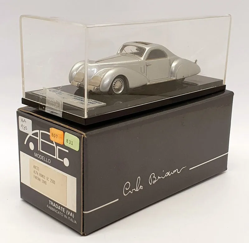 ABC Modello Brianza 1/43 scale ABC33 - 1940 Alfa Romeo 6C 2500 Farina