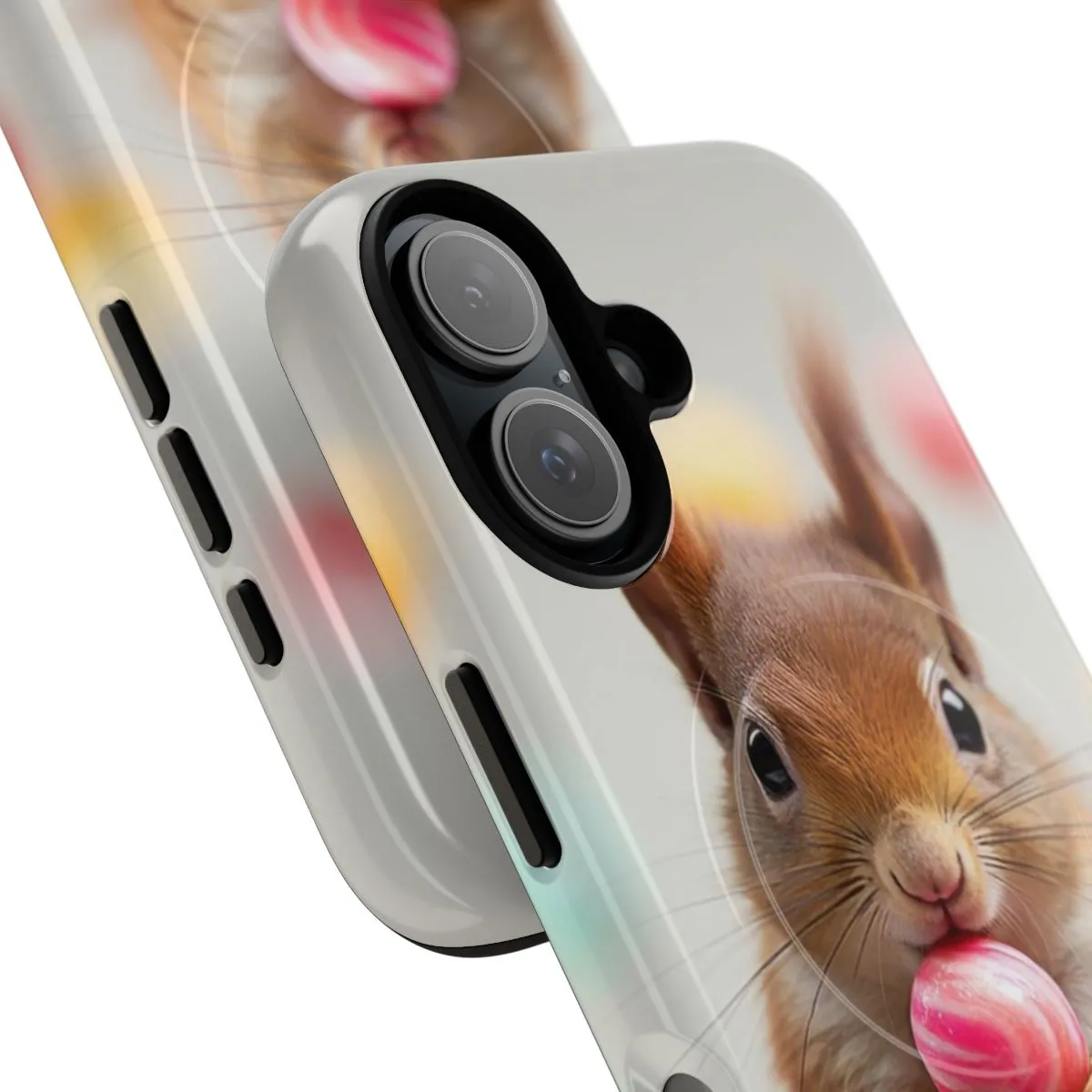 Adorable Squirrel with Lollipop Magnetic Tough Phone Case