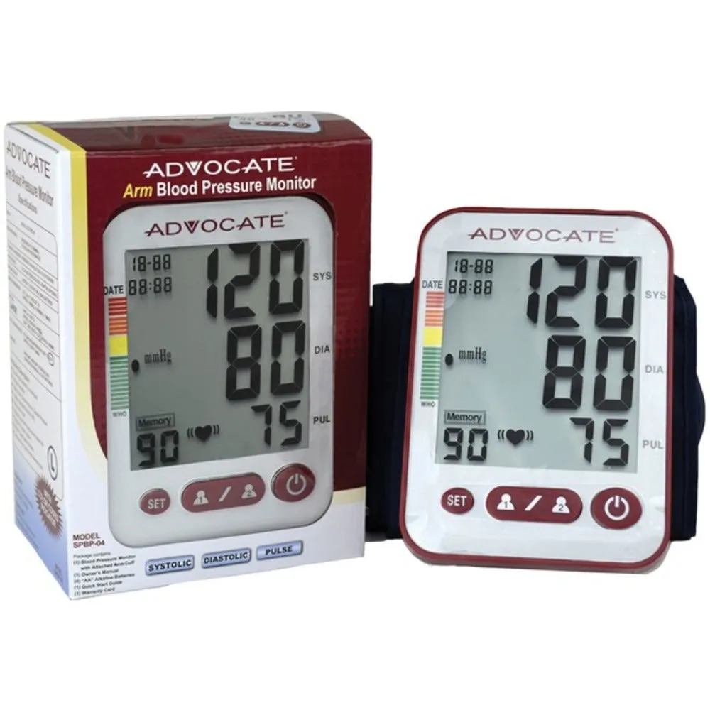 ADVOCATE KD-5750 M Arm Blood Pressure Monitor (Medium Cuff)