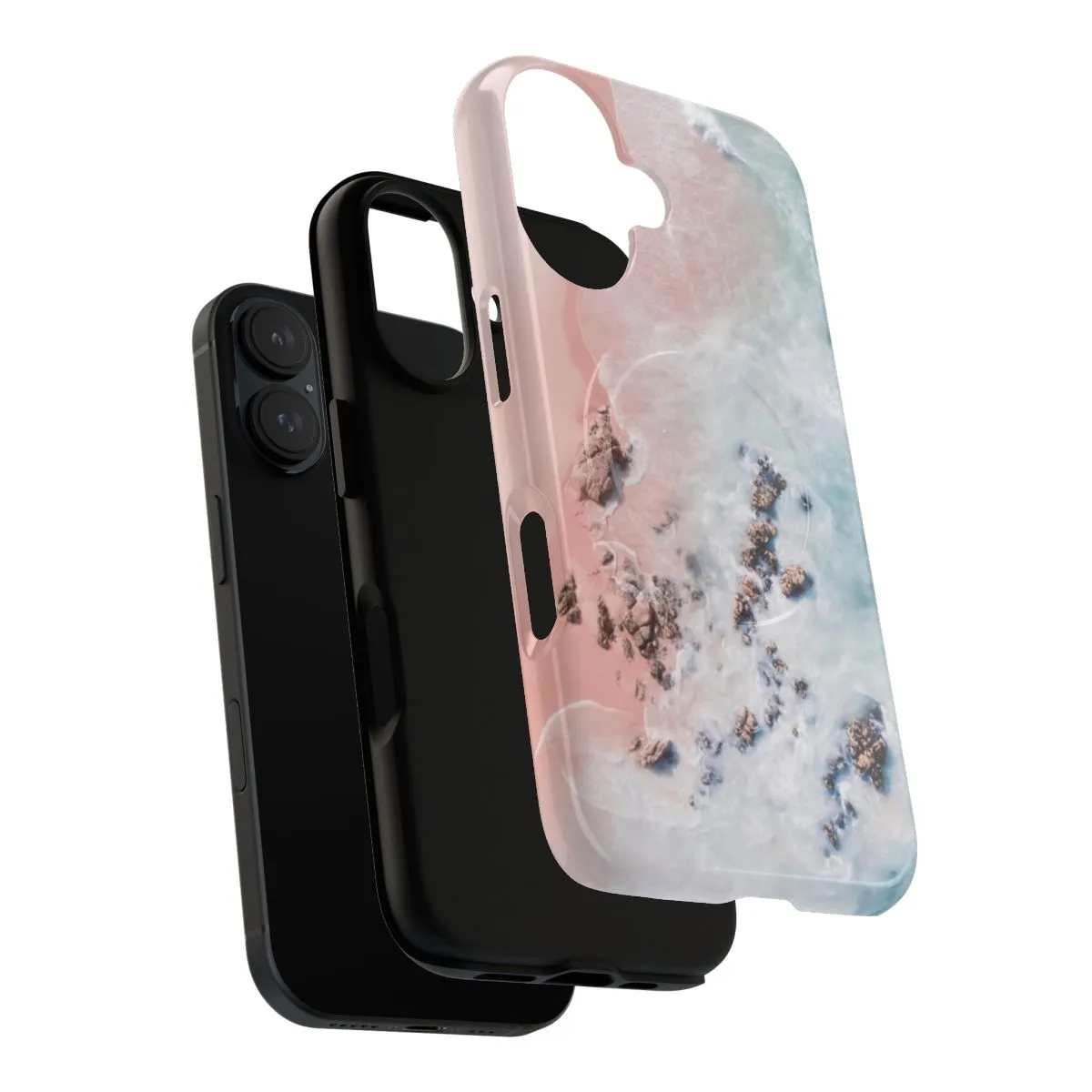 Aerial Beach and Ocean Photography Magnetic Tough Phone Case