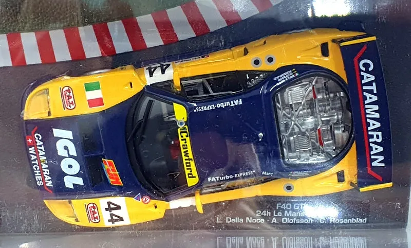 Altaya 1/43 Scale 30424S - Ferrari F40 GTE #44 24h Le Mans 1996