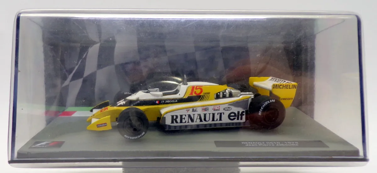 Altaya 1/43 Scale AL17220S - F1 Renault RS10 1979 - #15 Jean Pierre Jabouille