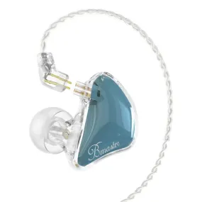 BASN Bmaster 2-Pin Triple Drivers In Ear Monitor Headphones (Blue)