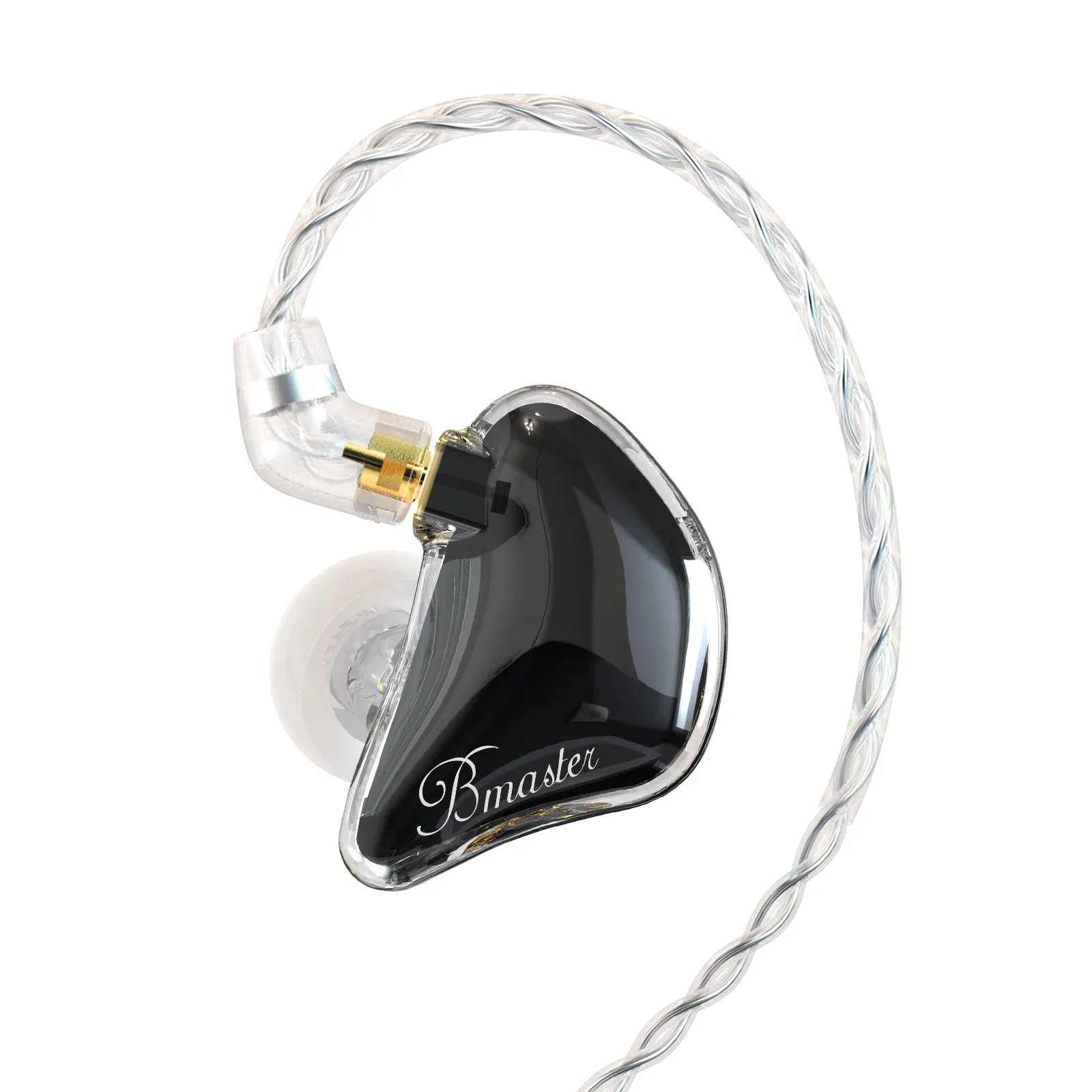 BASN Bmaster Triple Drivers In Ear Monitor Headphones (Blue)