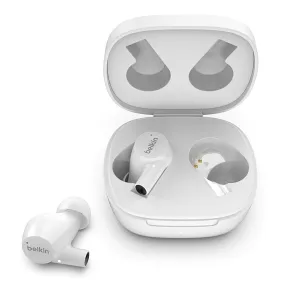 Belkin SOUNDFORM Rise True Wireless Earbuds, White