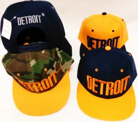 big letter detroit cap Case of 48