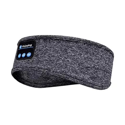 Bluetooth Wireless Sleep Headphones Sports Thin Soft Elastic Headband Headphones Eye Mask