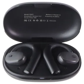 Bone Conduction Open-Ear Wireless Earbuds - Black (Gd01)