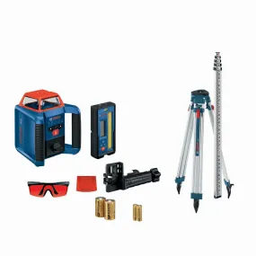 Bosch GRL2000-40HK REVOLVE2000 Self-Leveling Horizontal Rotary Laser Kit