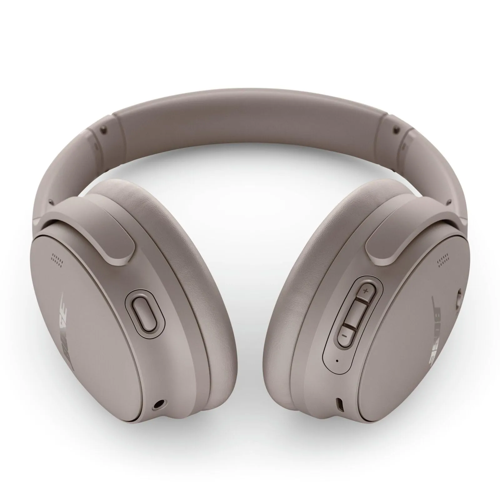 Bose QuietComfort Wireless Noise Cancelling Headphones, Bluetooth Over Ear Headphones with Up to 24 Hours of Battery Life, Sandstone