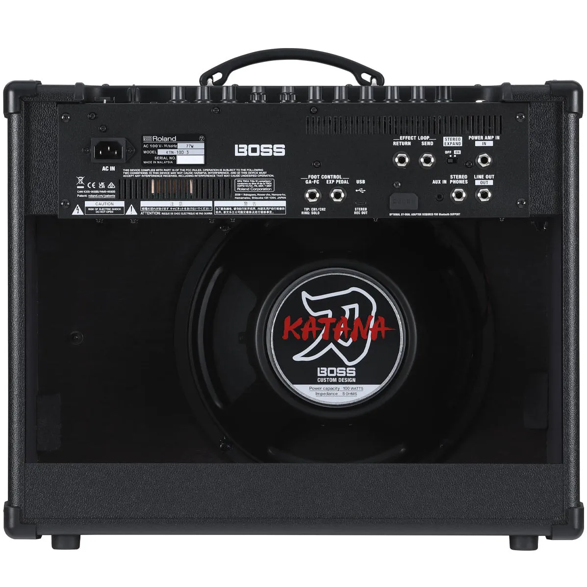 Boss KTN-100-3 Katana Gen 3 100W 1x12" Combo Guitar Amplifier