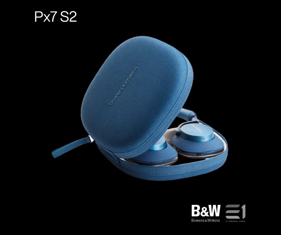 Bowers & Wilkins Px7 S2 Over-Ear Noise Canceling Headphones