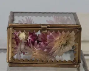 Brass and Glass Display Box