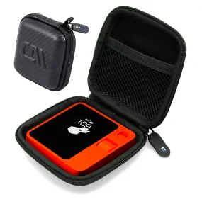 CASEMATIX Carry Case Compatible with Rabbit R1 AI Personal Assistant Device Pocket Companion with Accessory Pocket - Includes Travel Case Only