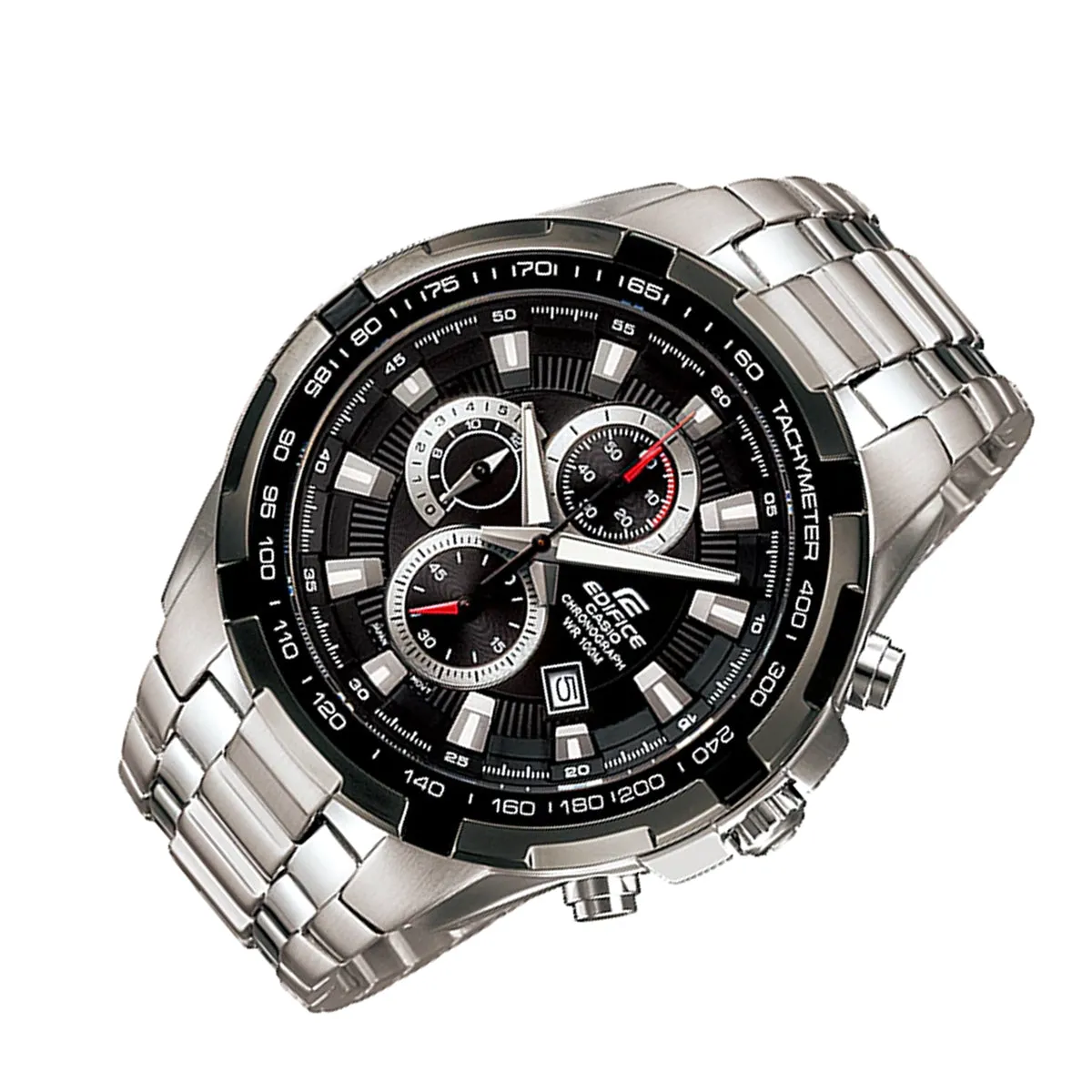 Casio Edifice EF-539D-1A Chronograph Stainless Steel Strap Watch For Men