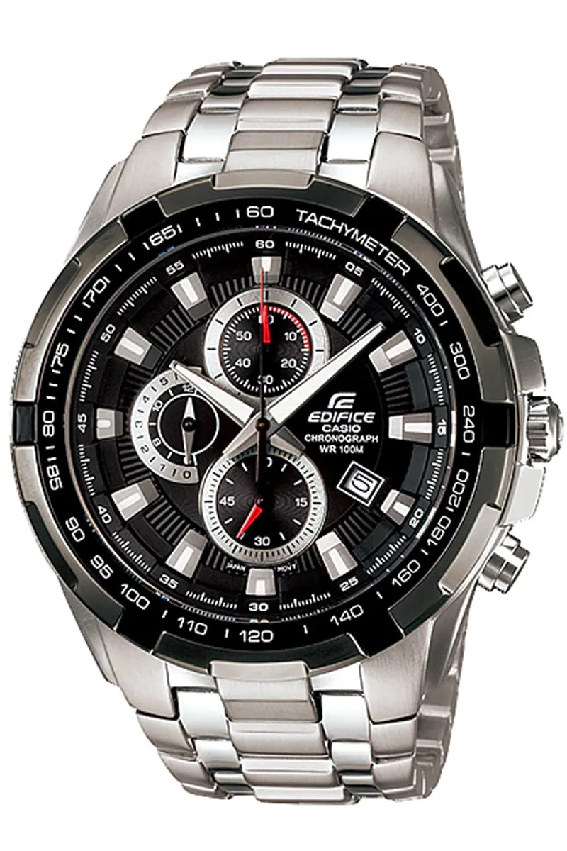 Casio Edifice EF-539D-1A Chronograph Stainless Steel Strap Watch For Men