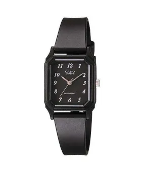 Casio LQ-142-1BDF Black Rubber Strap Watch for Women