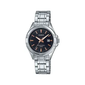 Casio LTP-1308D-1A2VDF Silver Stainless Steel Strap Watch for Women