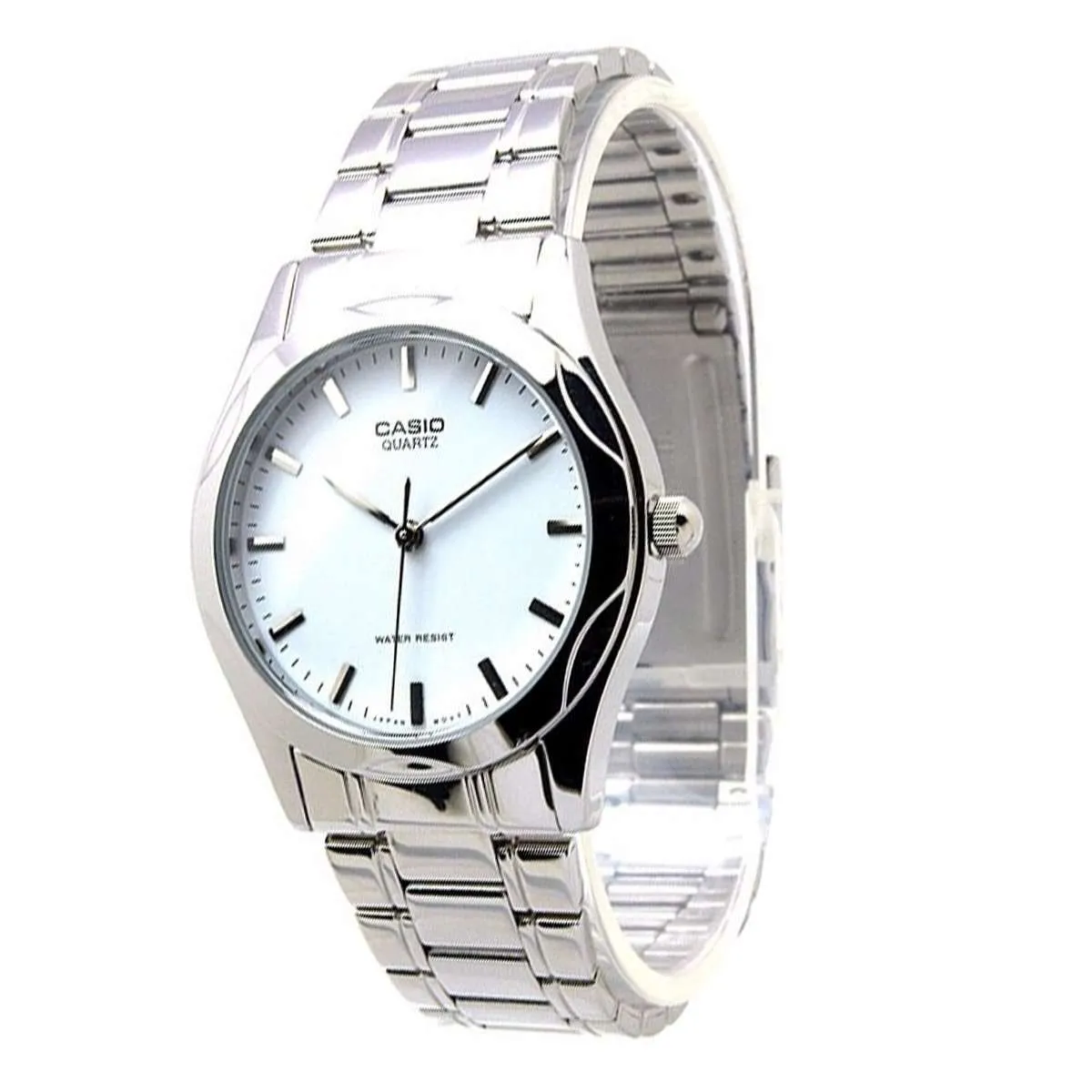 Casio MTP-1275D-7ADF Silver Stainless Steel Strap Watch for Men