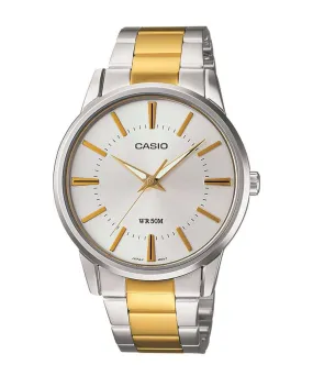 Casio MTP-1303SG-7AVDF Two Tone Stainless Steel Strap Watch for Men