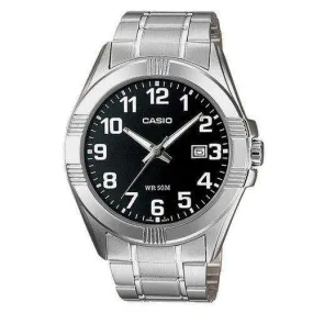 Casio MTP-1308D-1BVDF Silver Stainless Steel Strap Watch for Men