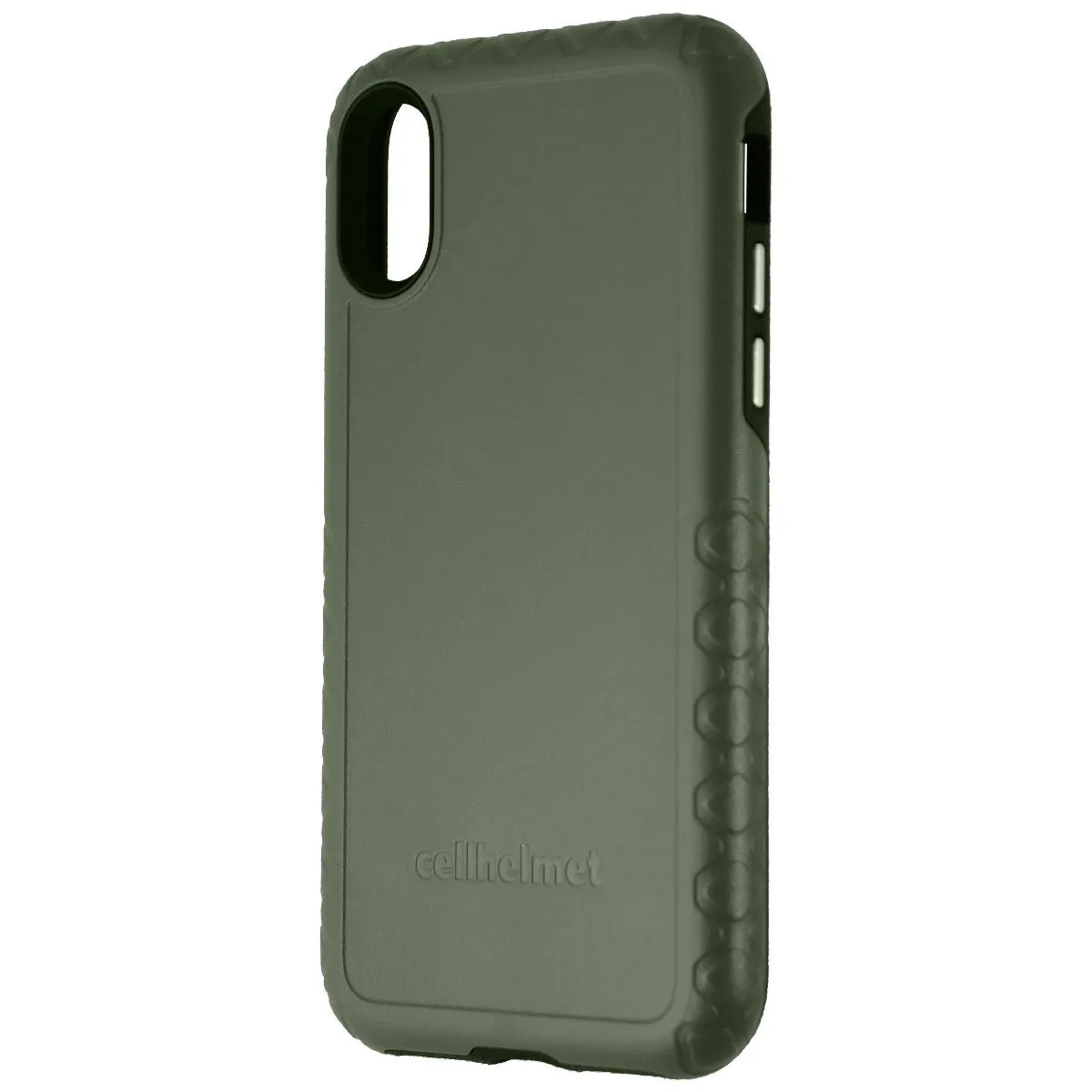 CellHelmet Fortitude Series Case for iPhone X & iPhone XS - Olive Drab Green