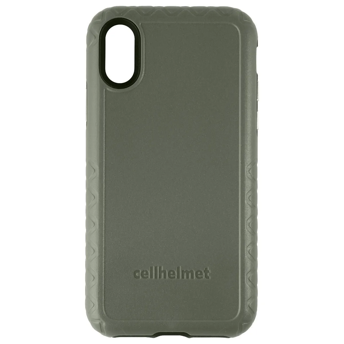 CellHelmet Fortitude Series Case for iPhone X & iPhone XS - Olive Drab Green