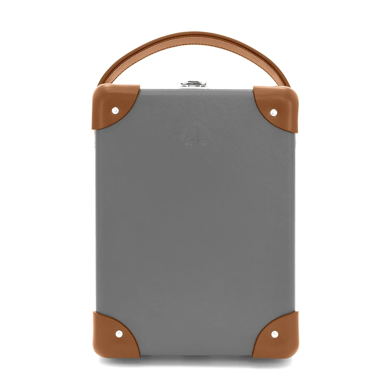 Centenary · 3-Slot Watch Case | Grey/Caramel