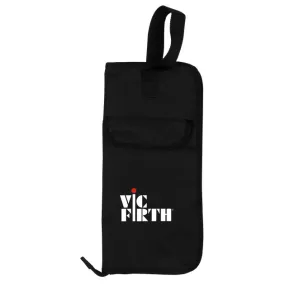 [CLEARANCE] Vic Firth Basic Stick Bag Nylon Carrying Case for Drumsticks, Drum Brushes, and Percussion Mallets (Holds 12 Pairs of Sticks plus 2 Extra Accessory Pockets)