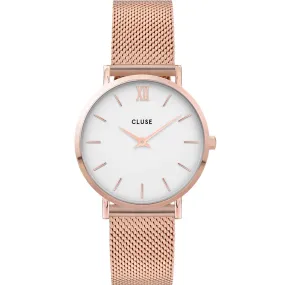 Cluse CW0101203001 Rose Tone Mesh Watch