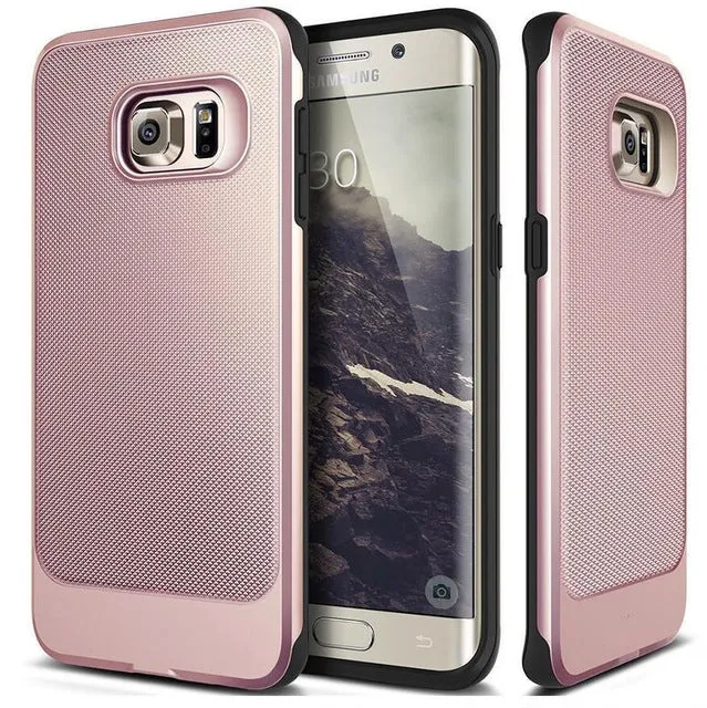 CONNICS S8 Rugged Rubber Dual Layer Shockproof Hard Case For Samsung Galaxy S6 S7 edge plus Note 3 4 5 / J5 J7 / G530 Phone Case