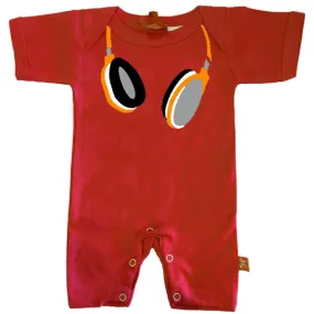 Cool Baby Romper - Headphones Artwork