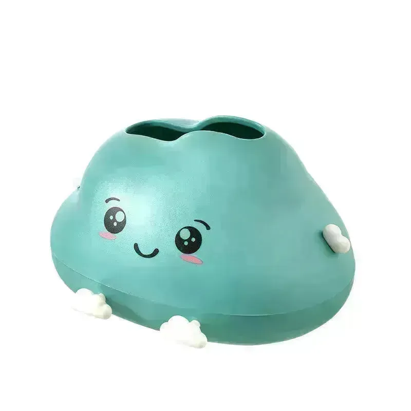 Creative Cartoon Clouds Plastic Paper Napping Box Cute Desktop Bathroom Tissue Box