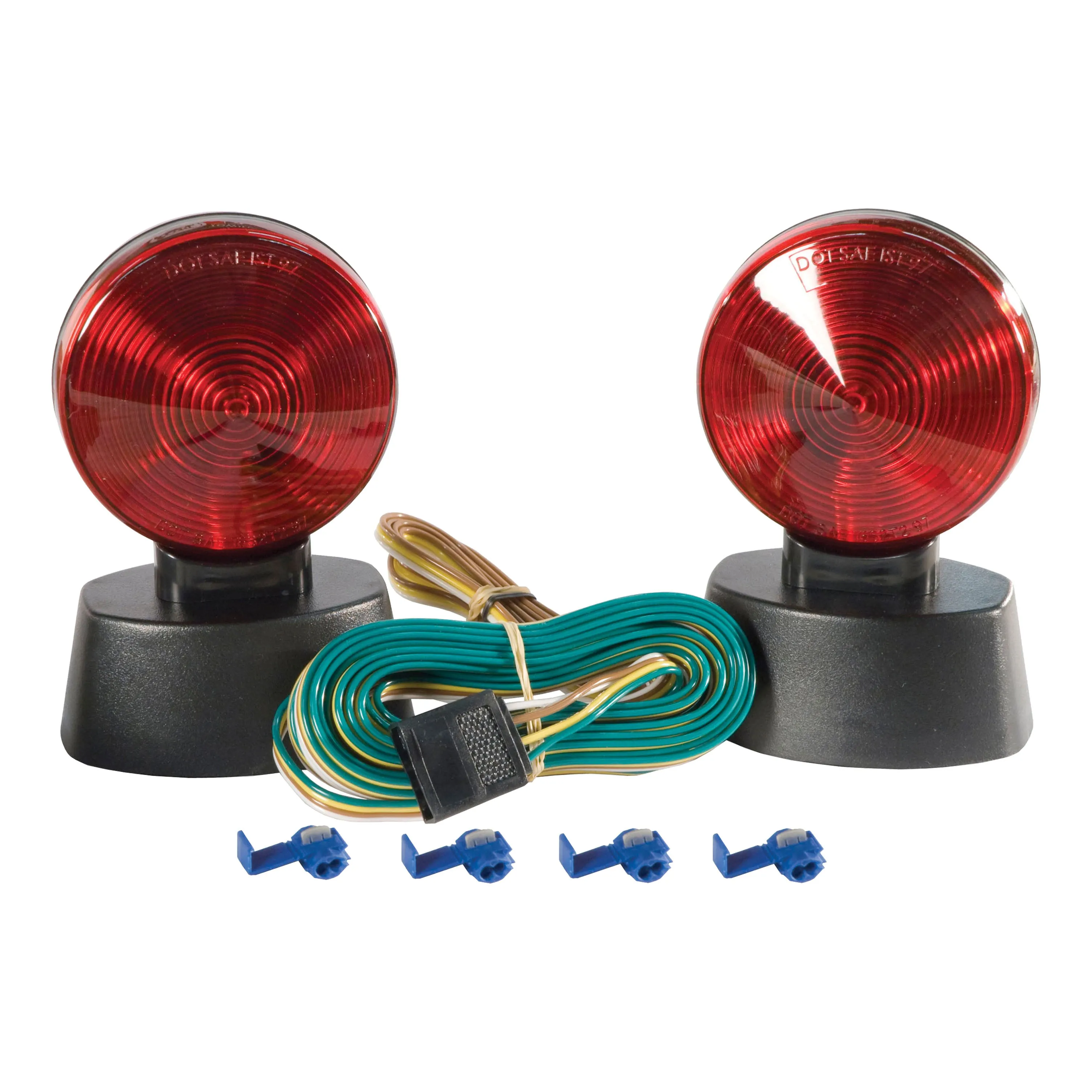 CURT 53204 Magnetic Tow Lights with Storage Case