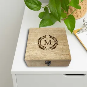 Customized Wood Bangle Box Engraved Wooden Boxes - Monogram