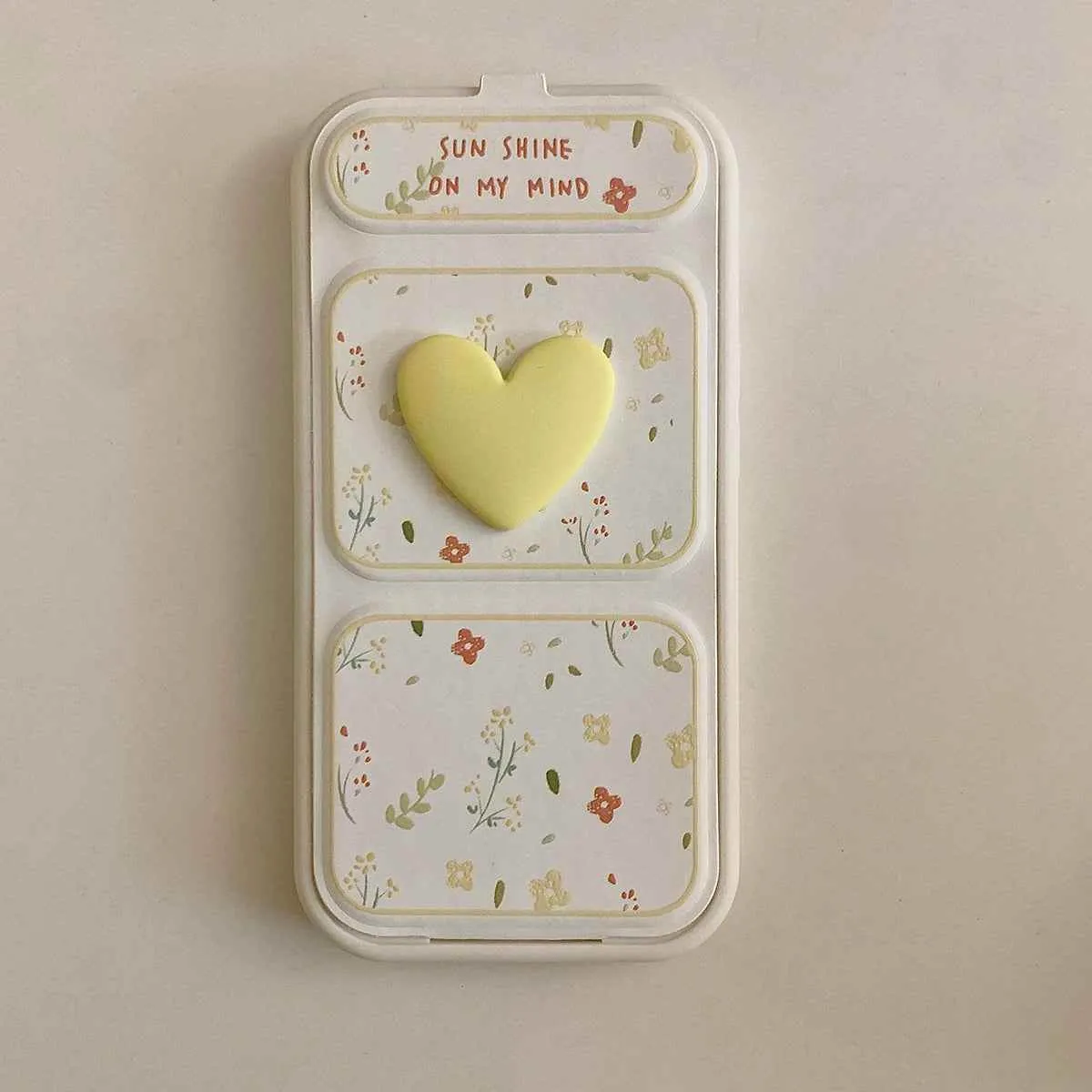 Cute Phone Cases - 3D Hearts & Flower Folding Leather Covers for iPhone 12-15 Pro Max - TSP379