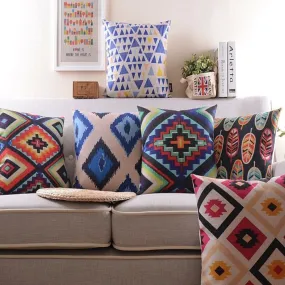 Digital Printed Cushions Assorted 6 PCs-Arabic Touches