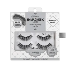 DIVINE 3D MAGNETIC LASHES Magnetic, Mess-Free Lashes (Hestia)