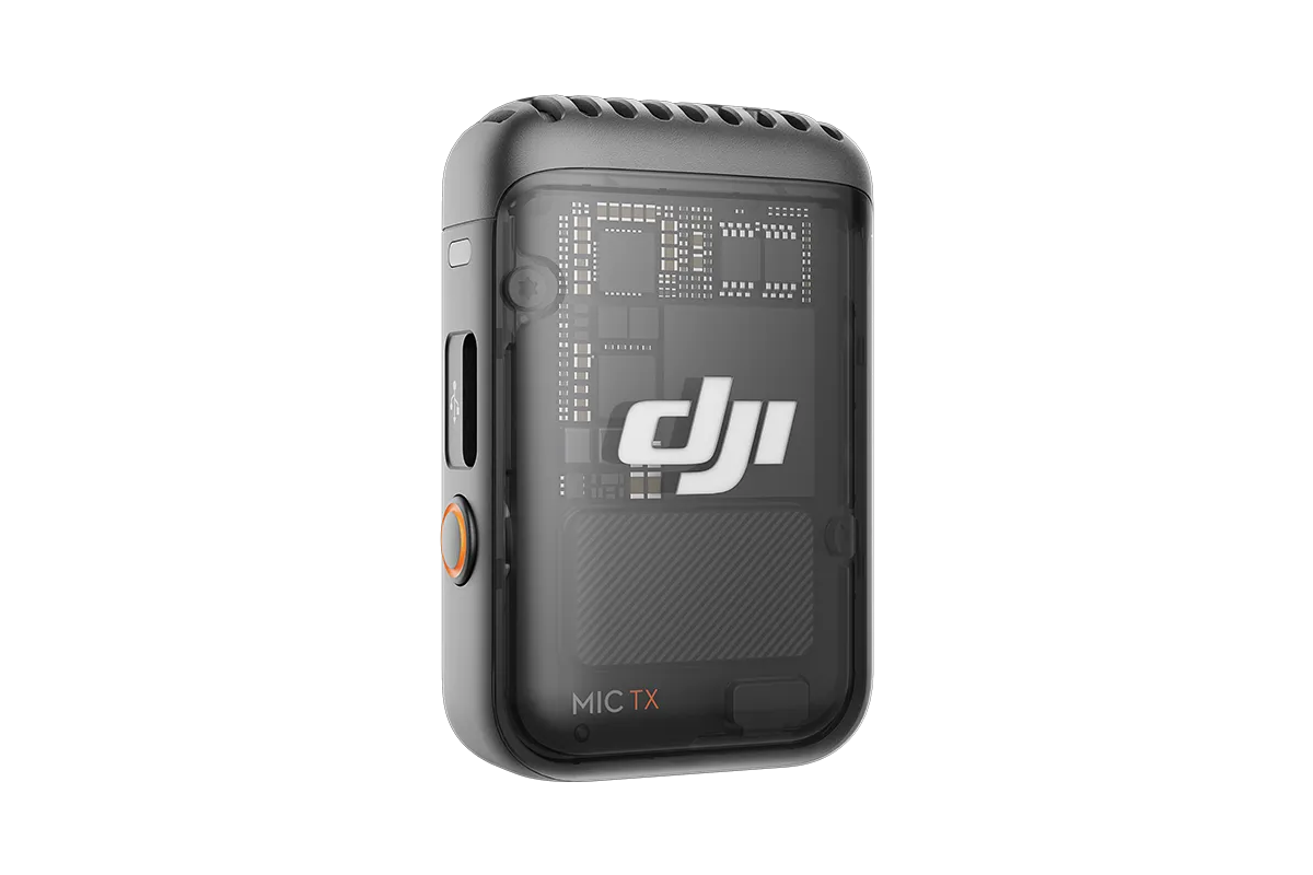 DJI Mic 2 Transmitter/Recorder with Built-In Microphone (Shadow Black)