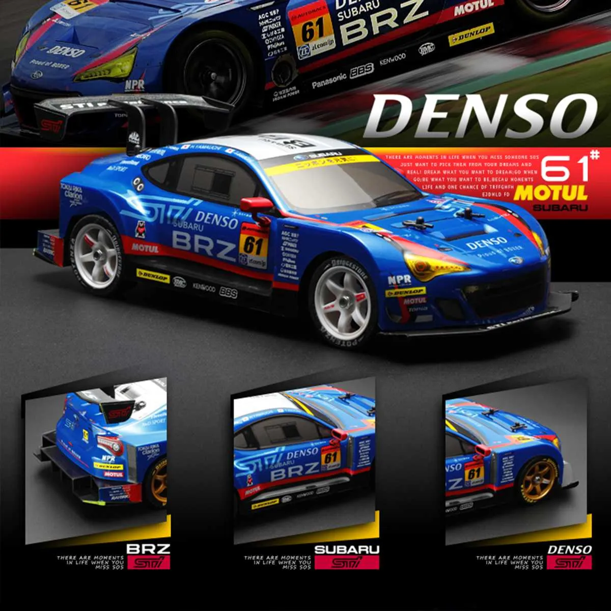 Drift RC Car 1:16 GTR Racing Vehicle High Speed Remote Control Subaru Brz Sport Car for Kids Adults