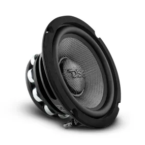 DS18 PRO-CF6.4NR 6.5" 250W RMS Neodymium Carbon Fiber Water Resistant Cone Midbass Speaker (Single)