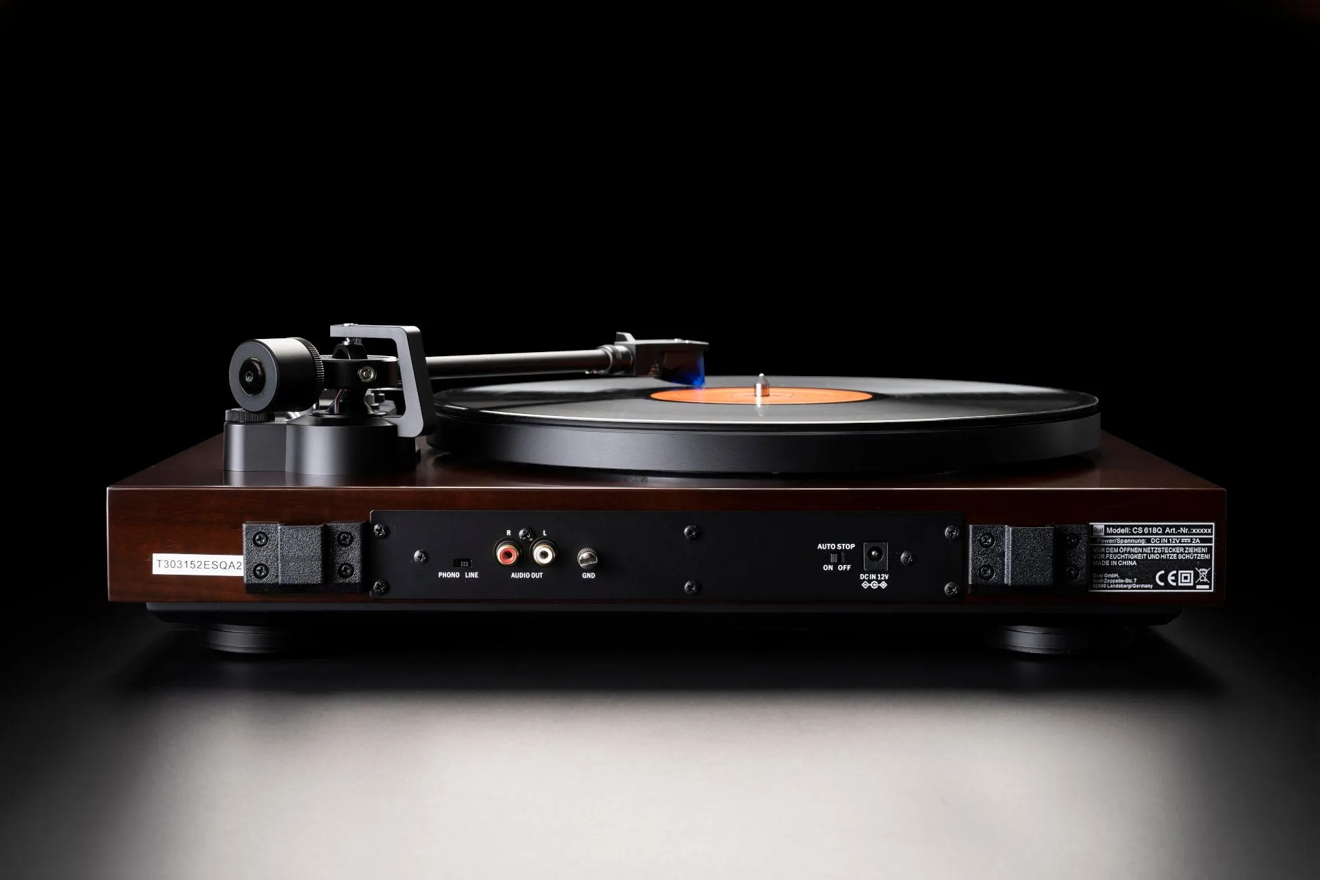 Dual CS 618Q Semi Automatic HiFi-Turntable