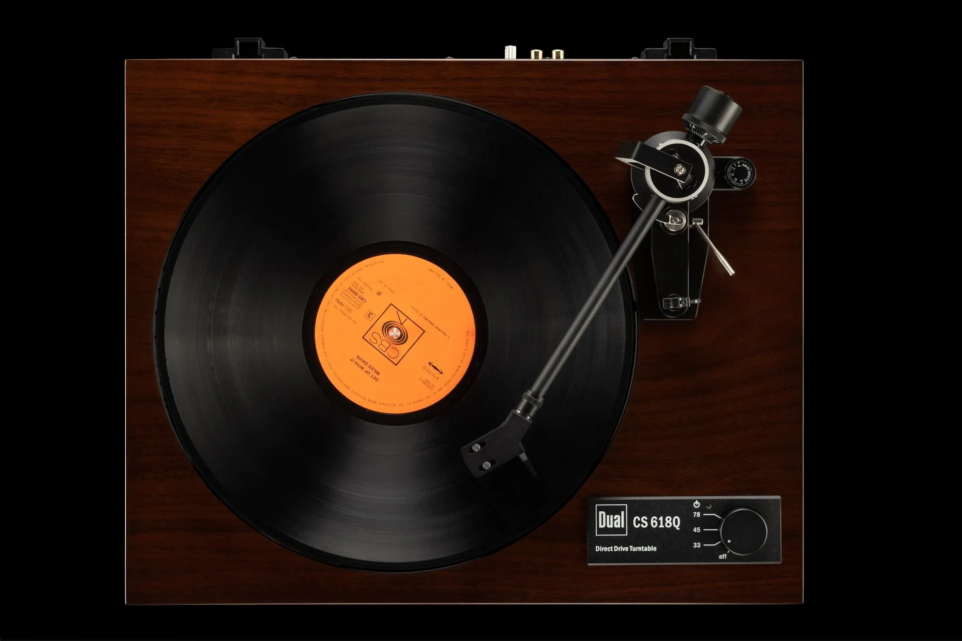 Dual CS 618Q Semi Automatic HiFi-Turntable