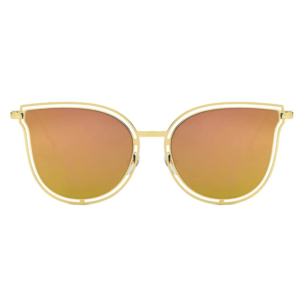 DUNDEE | Women Round Cat Eye Fashion Sunglasses