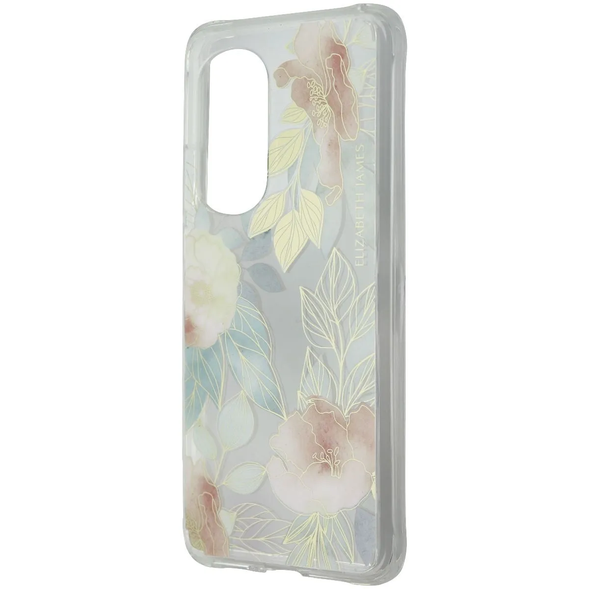 Elizabeth James Case for Motorola Edge (2022) - Blooms in Bordeaux